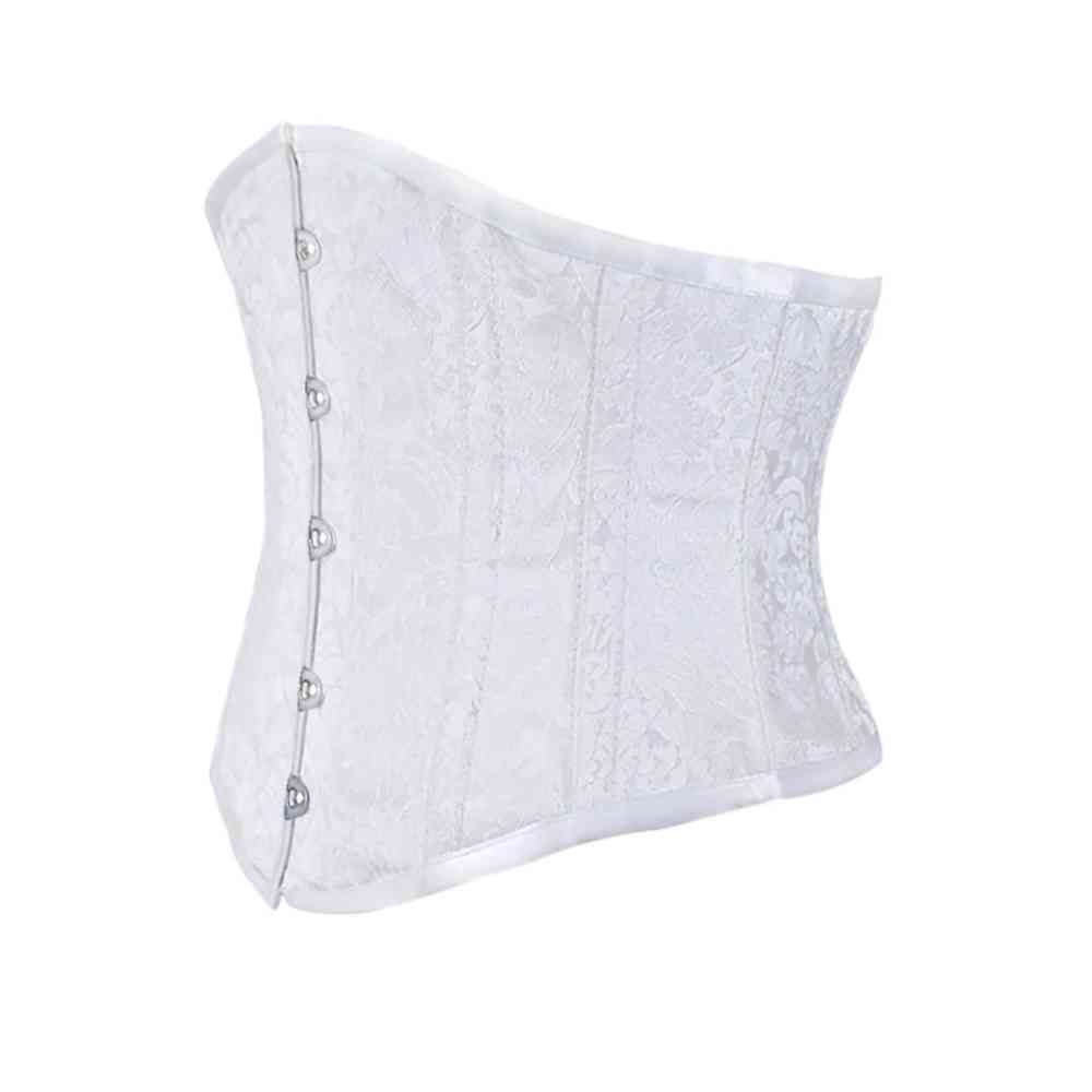 Attitude Corsets - Sanyara Underbust korset - Wit